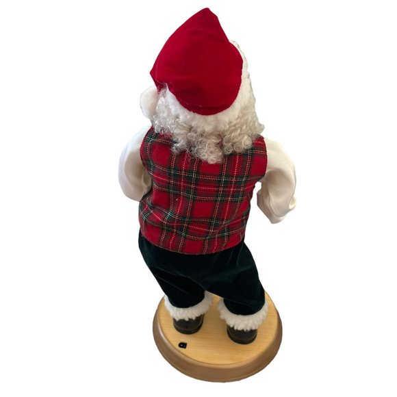 Vtg 1999 Gemmy Hip Swinging Santa Claus Animatronic Sings Plays Music & Dances - Picture 3 of 5